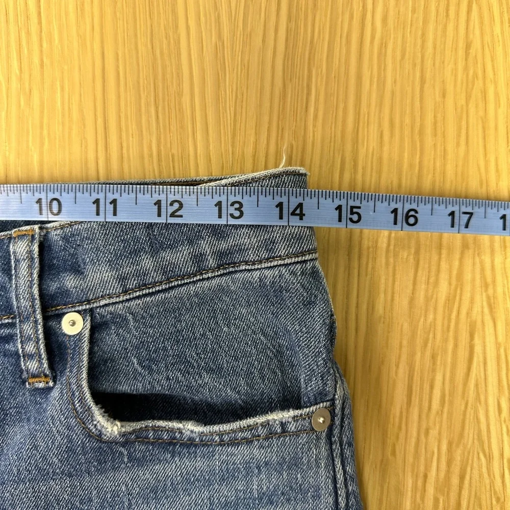 MADEWELL Do Well The High-Rise Slim Boyjean in Lavern Wash Size 26